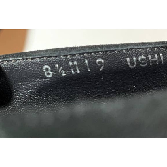 Donald Pliner Black‎ Suede High Heel Pump Size 8.5M - Picture 8 of 8